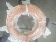 Copper Coating 0.4μM Single 4.76x0.65 Welded Steel Tube