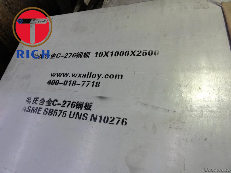 Tubería de acero inconsútil de la aleación de níquel de UNS N10276 C276 para la refinería de petróleo química
