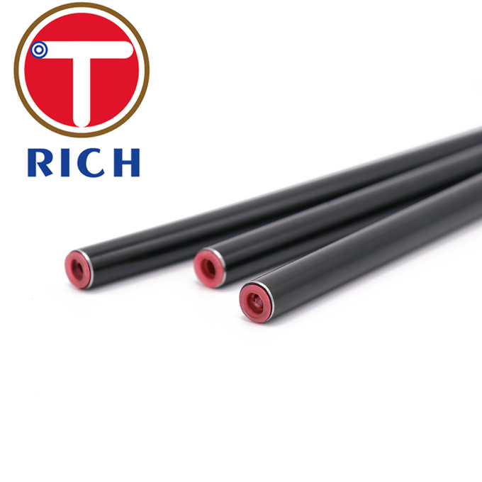 Negro de EN10305-4 E355 que fosfata el tubo de acero afilado con piedra hidráulico retirado a frío de BKS