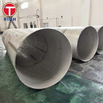 Un buen precio. Tubo de acero inoxidable austenítico de gran diámetro soldado ASTM A409 TP201 para el servicio corrosivo o a alta temperatura en línea