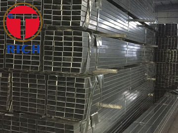 Un buen precio. Tubo cuadrado de acero galvanizado A106 de la sección del hueco del SOLDADO ENROLLADO EN EL EJÉRCITO del tubo de ASTM A179 para la construcción en línea