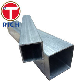 Un buen precio. Rectangular soldada con autógena sección hueco negra de la tubería de acero en frío en línea