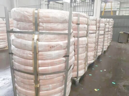 Un buen precio. ASTM A254 TORICH 10m m Od soldó con autógena el tubo de acero en línea