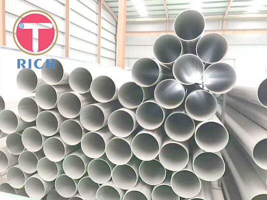 Un buen precio. El diámetro grande 201 recoció el tubo de acero inoxidable soldado con autógena en línea