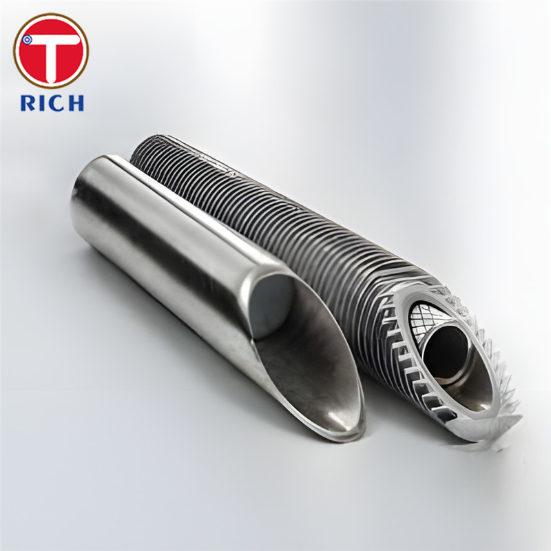 GB/T 24590 12Cr18Ni9 Tubo de acero inoxidable Tubos reforzados para intercambiadores de calor eficientes