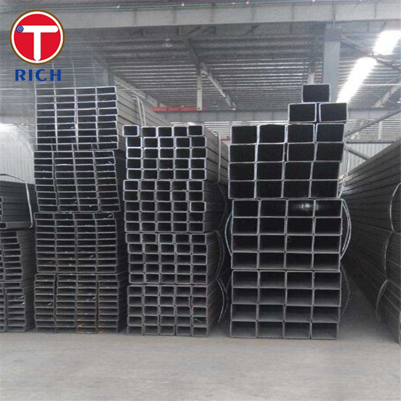 ASTM A36 Q235 Tubo de acero de aleación de carbono sin costura cuadrado laminado en caliente para mayor resistencia
