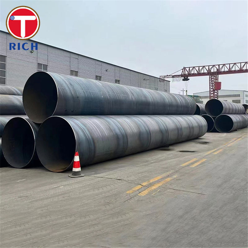 ASTM A139 Tubo de acero soldado de grado B Tubo de acero soldado de arco de fusión eléctrica para el suministro de agua