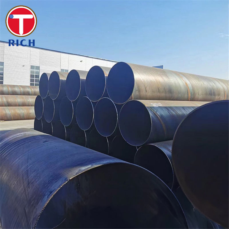 ASTM A139 Tubo de acero soldado de grado B Tubo de acero soldado de arco de fusión eléctrica para el suministro de agua