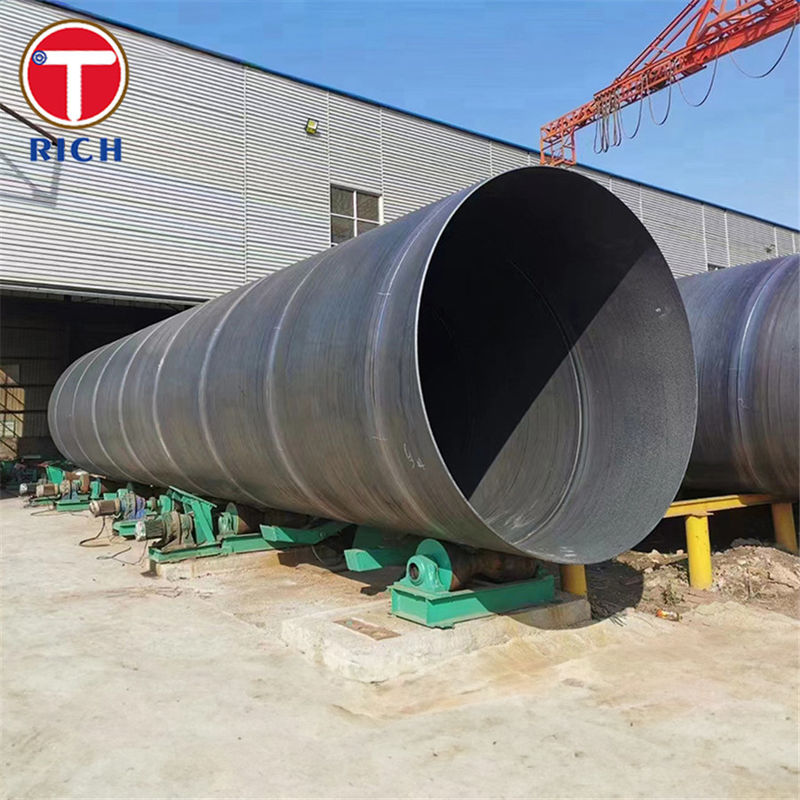 ASTM A139 Tubo de acero soldado de grado B Tubo de acero soldado de arco de fusión eléctrica para el suministro de agua