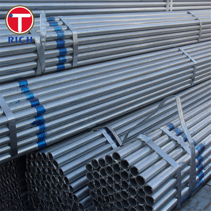 Tubo de acero soldado ASTM A795 grado A: tubo de acero soldado galvanizado recubierto de zinc negro y sumergido en caliente para protección contra incendios