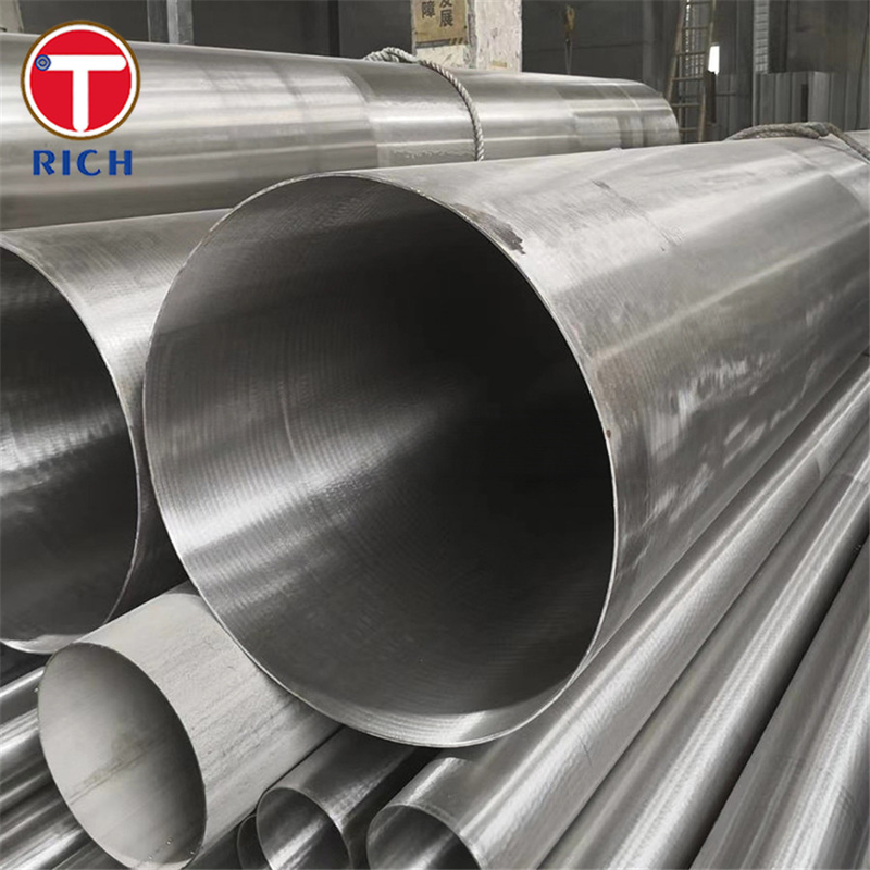 Tubo de acero inoxidable austenítico de propósito general, de una sola o dos soldaduras, de tipo ASTM A813 TP201