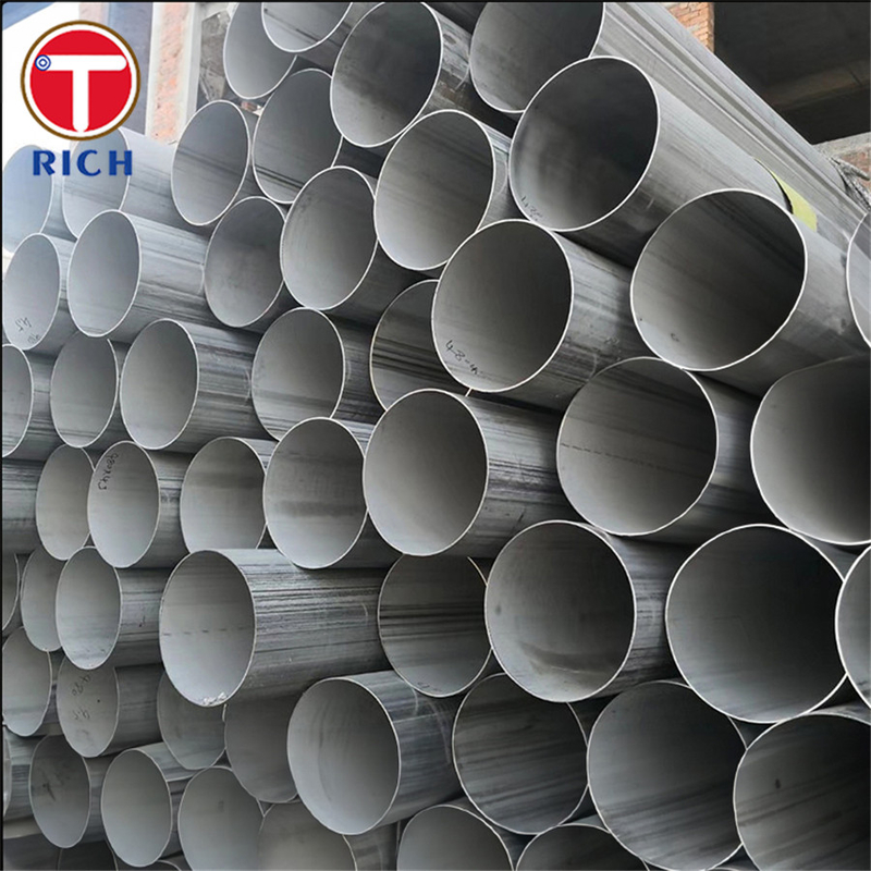 Tubo de acero inoxidable austenítico de propósito general, de una sola o dos soldaduras, de tipo ASTM A813 TP201