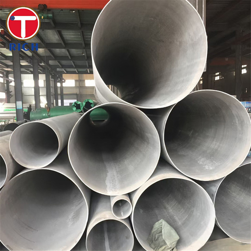 Tubo de acero inoxidable austenítico de propósito general, de una sola o dos soldaduras, de tipo ASTM A813 TP201