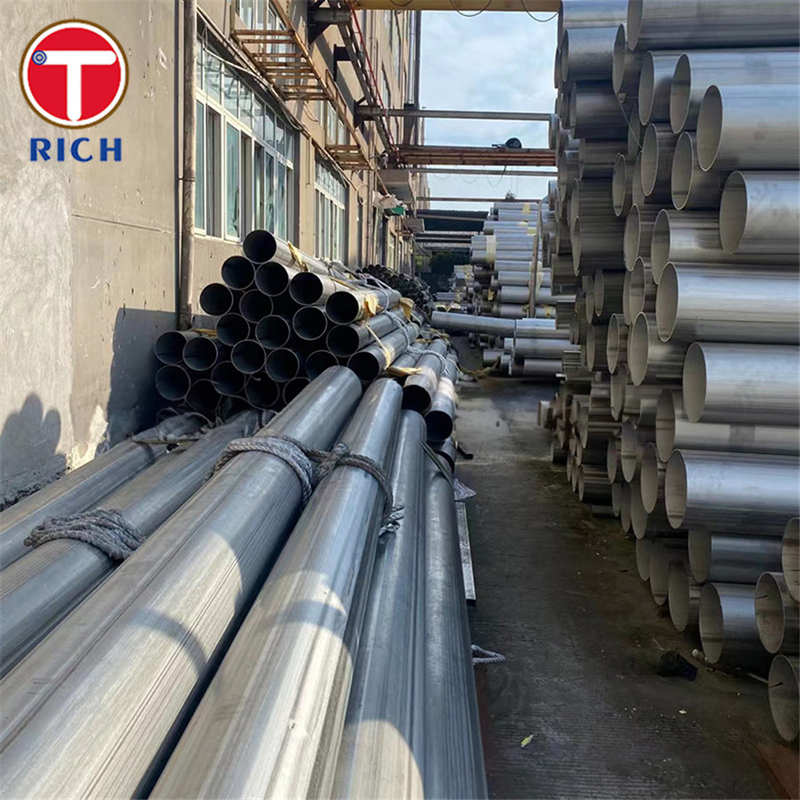Tubo de acero inoxidable austenítico de propósito general, de una sola o dos soldaduras, de tipo ASTM A813 TP201