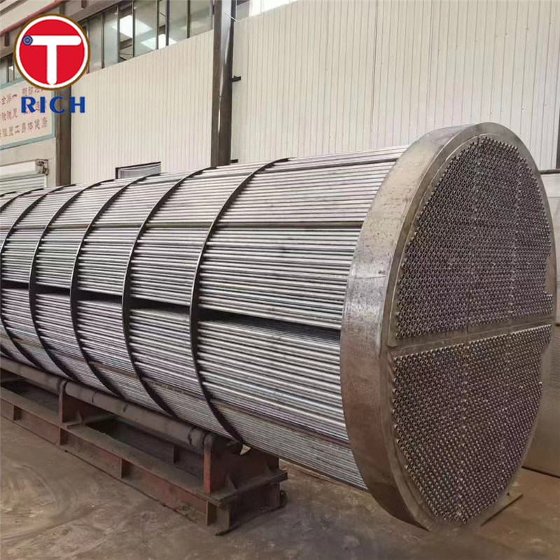 ASTM A688 304 Tubo de acero inoxidable austenítico soldado para intercambiador de calor del calentador de agua de alimentación