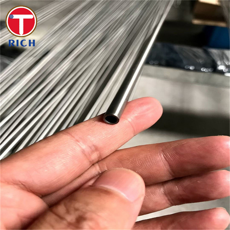 ASTM B167 Inconel 690 Níquel cromo aleaciones de hierro tubo de acero sin costura para generador de vapor