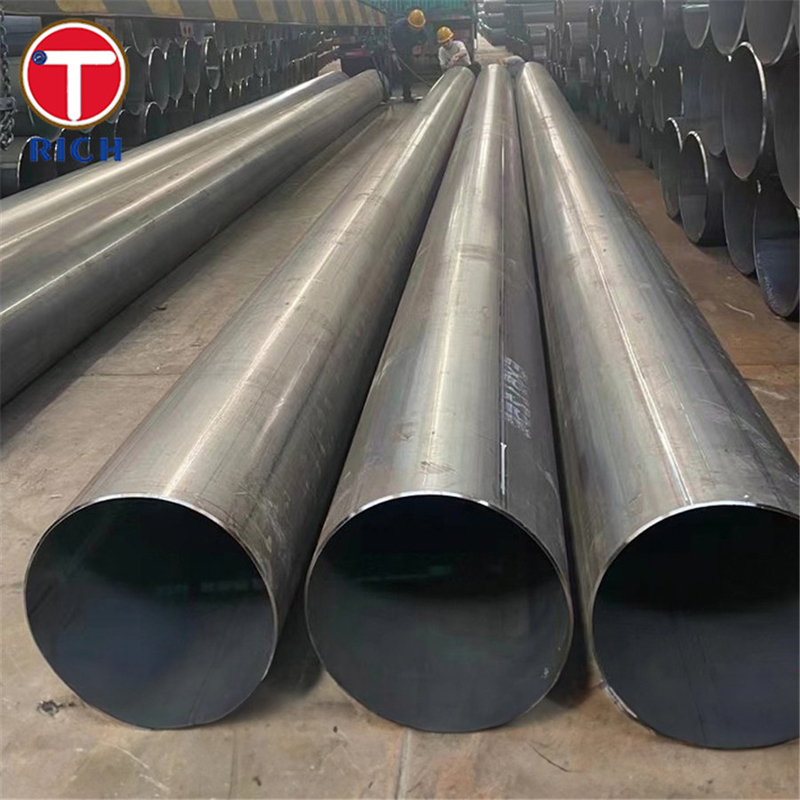 BS6323-2 Tubos de acero soldados HFW2 Tubos de acero soldados a caliente para fines de ingeniería general