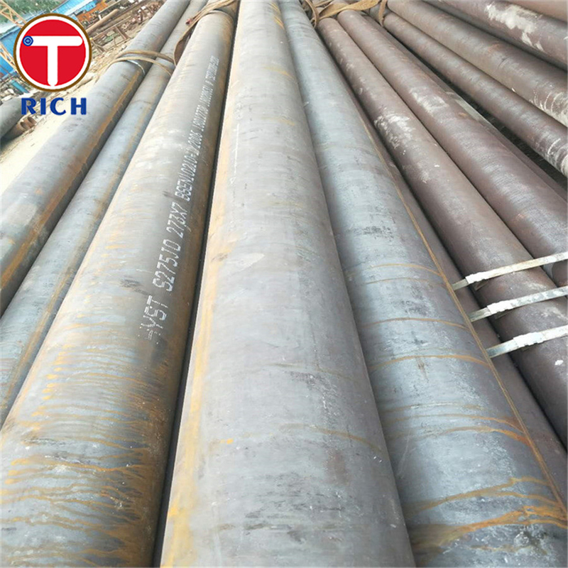 EN 10210-2 S355J0H Tubo estructural de laminado en caliente hueco de acero sin aleación para fines estructurales