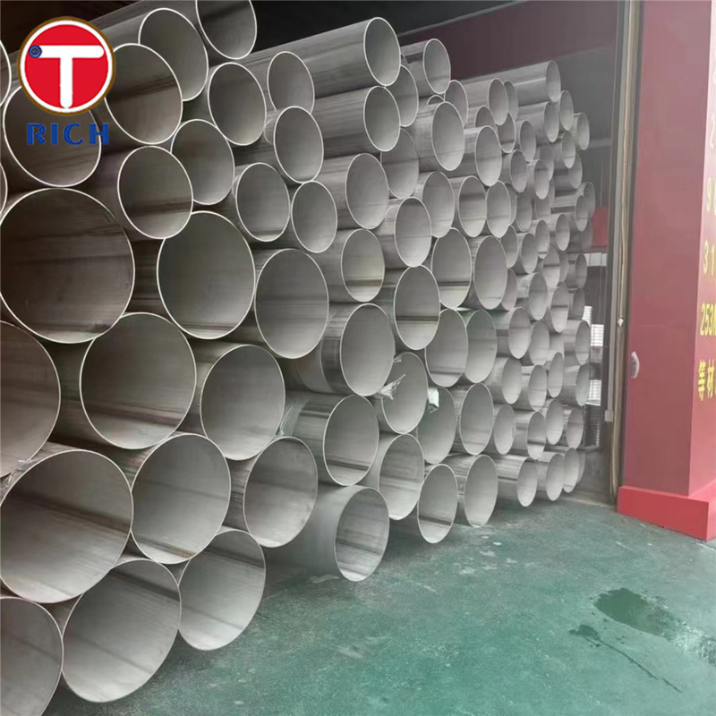 EN 10217-7 X2CrNi18-9 Tubos de acero inoxidable Tubos de acero soldados para fines de presión