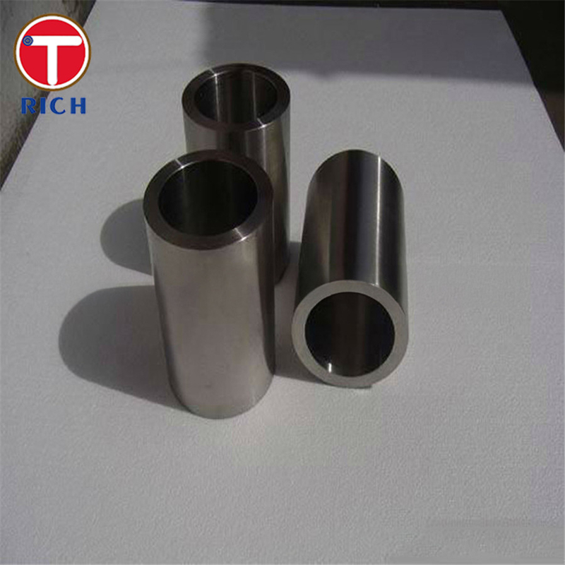 Tubos para intercambiadores de calor ASTM B338 Gr.1 Tubos sin costuras de aleación de titanio para condensadores y intercambiadores de calor