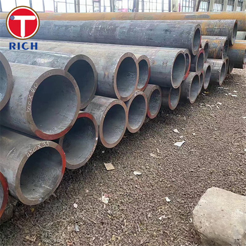 BS 970-1 040A10 Tubos de acero sin costura de carbono y manganeso Tubos de acero sin costura para máquinas