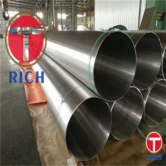 Tuberías de acero inoxidables soldadas con autógena 4-1200m m del diámetro 304/304L 316/316L de GB/T 12771 para Transpotation líquido