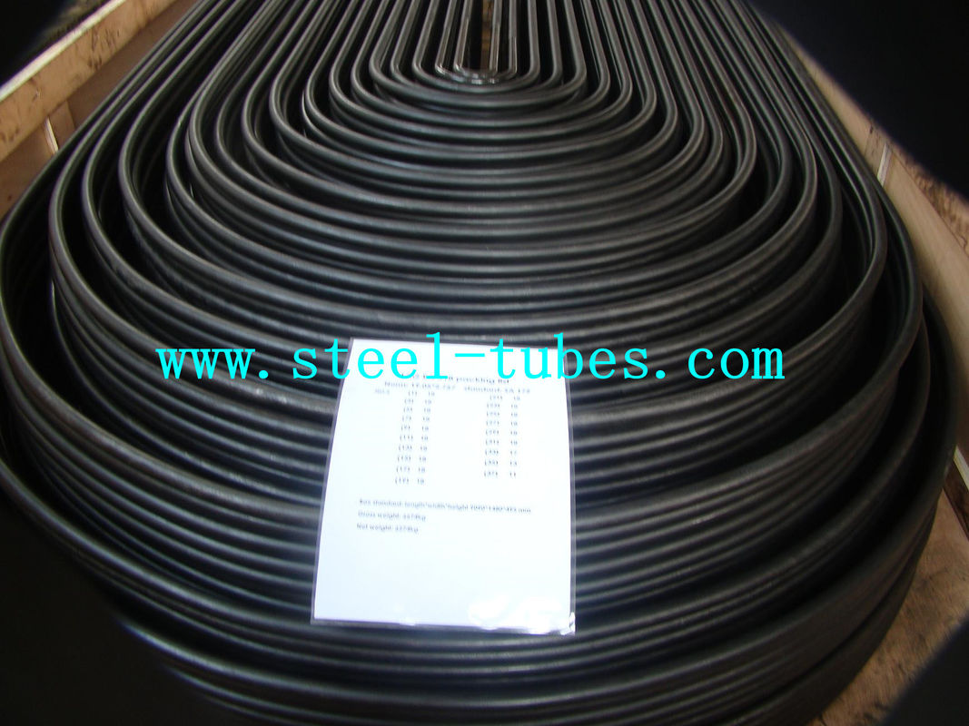 Tubería de acero inconsútil del carbono del tubo A 556/los 556M de la curva en U del agua de alimentación del negro retirado a frío del calentador