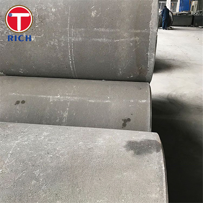 Tubo de acero inoxidable ASTM A451 CPF8 Tubo de acero inoxidable austenítico de fundición centrífuga para servicio a altas temperaturas