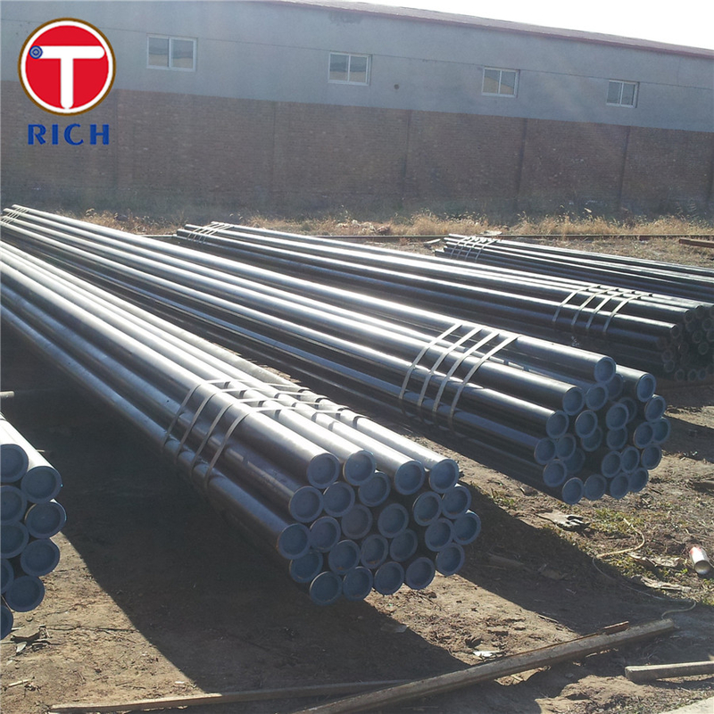 Tubo de acero soldado ASTM A53 negro, empapado en caliente, recuberto de zinc para uso general