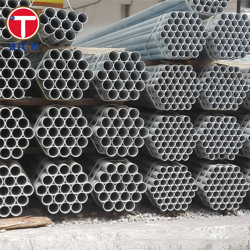 JIS G3442 SGPW Tubos de acero soldados Tubos de acero galvanizados para tuberías ordinarias