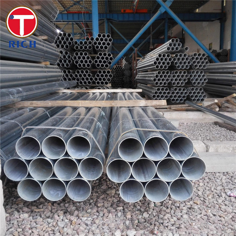 JIS G3442 SGPW Tubos de acero soldados Tubos de acero galvanizados para tuberías ordinarias