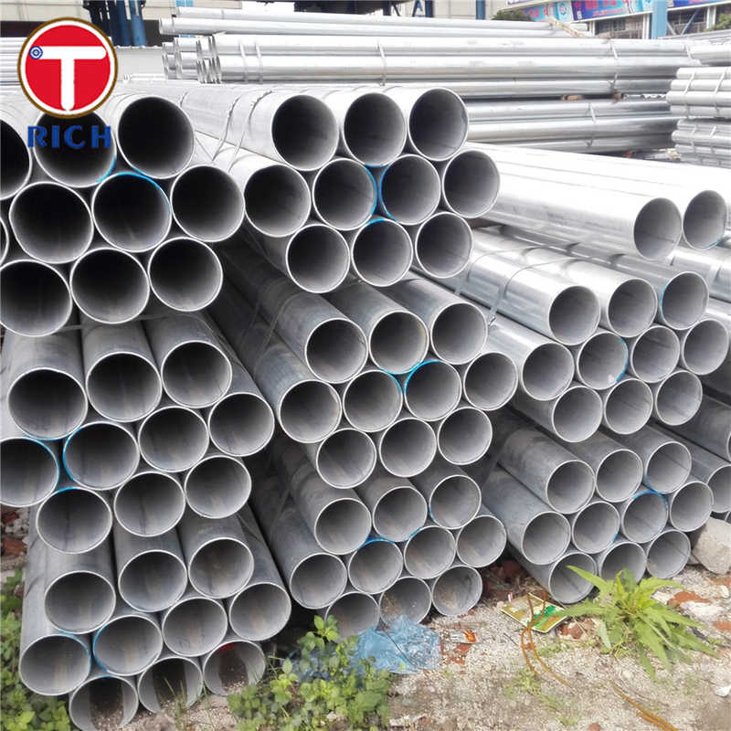 JIS G3442 SGPW Tubos de acero soldados Tubos de acero galvanizados para tuberías ordinarias