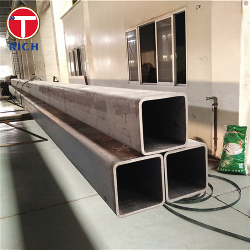 JIS G3466 STKR400 Tubo de acero estructural Cuadrado de acero al carbono y tubos rectangulares para estructura general