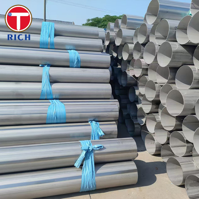 ASTM A778 TP304L Tubos de acero inoxidable soldados sin recocido austenítico de acero inoxidable tubular para uso médico