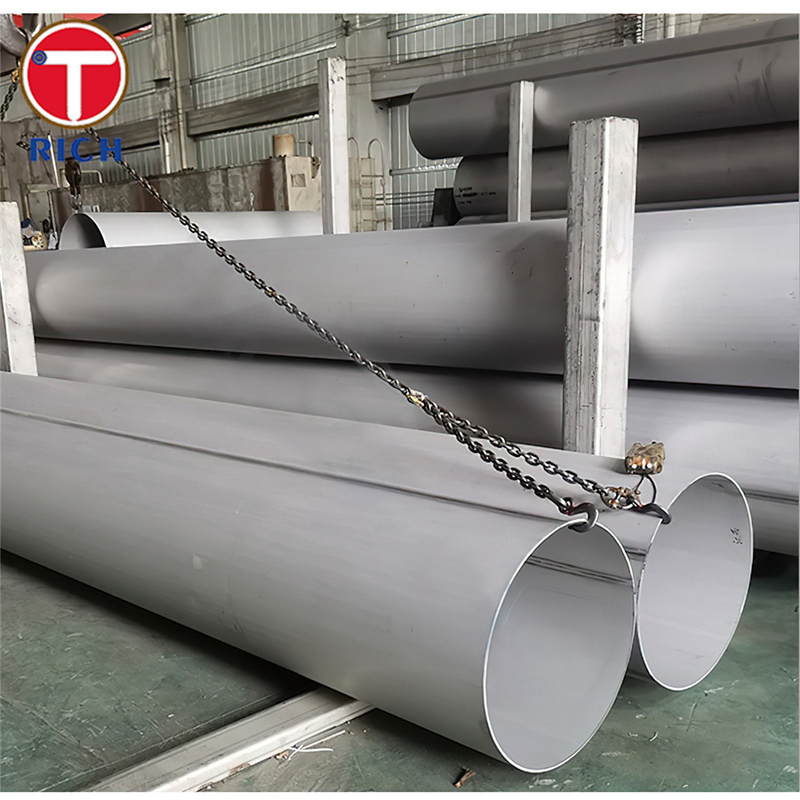 ASTM A778 TP304L Tubos de acero inoxidable soldados sin recocido austenítico de acero inoxidable tubular para uso médico