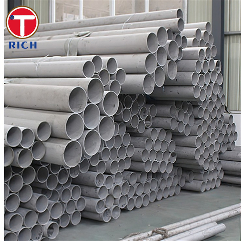 ASTM A778 TP304L Tubos de acero inoxidable soldados sin recocido austenítico de acero inoxidable tubular para uso médico