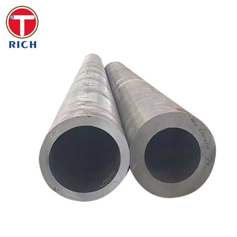 ASTM A572 Grado 50 Tubo de baja aleación Tubo de acero estructural de baja aleación de alta resistencia para el transporte de fluidos