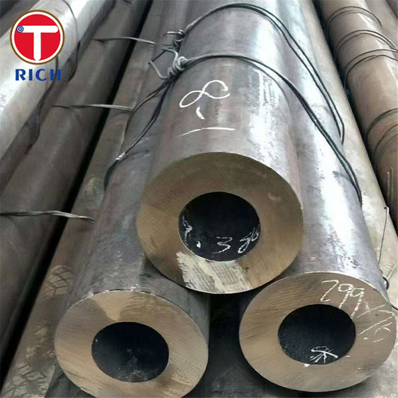 ASTM A572 Grado 50 Tubo de baja aleación Tubo de acero estructural de baja aleación de alta resistencia para el transporte de fluidos