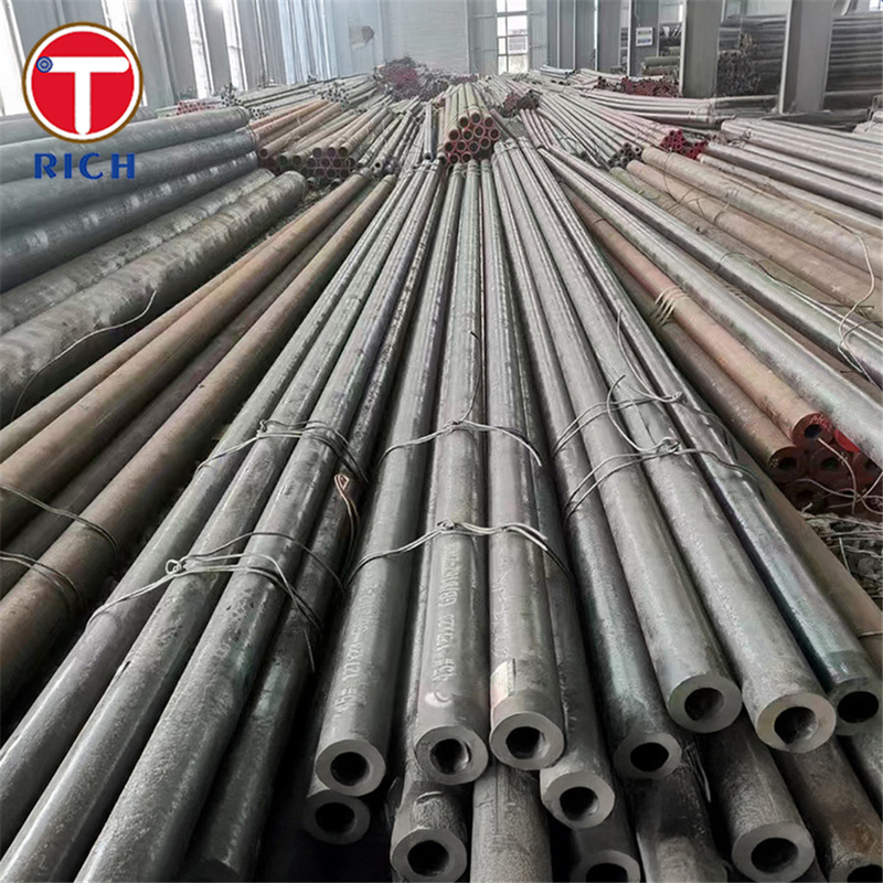 ASTM A572 Grado 50 Tubo de baja aleación Tubo de acero estructural de baja aleación de alta resistencia para el transporte de fluidos