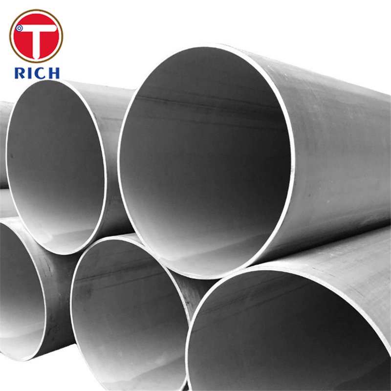 Tubo de acero inoxidable duplex ASTM A928 grado 2205 EFW tubo de acero para el transporte de productos químicos