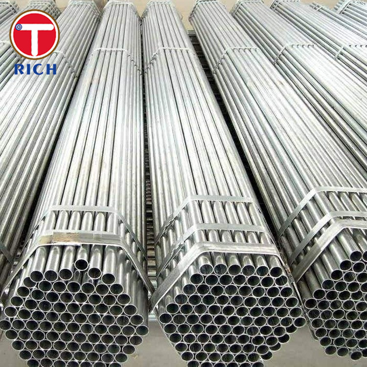 EN 39 S235GT Tubo de acero de andamios Tubos de acero soldados sueltos para andamios de tubos y acoplamientos