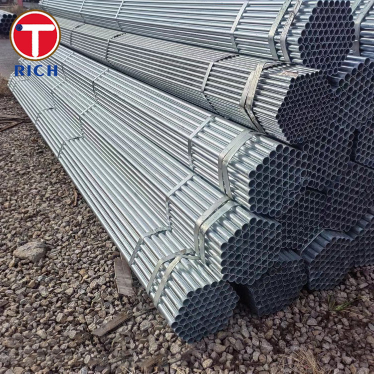 EN 39 S235GT Tubo de acero de andamios Tubos de acero soldados sueltos para andamios de tubos y acoplamientos