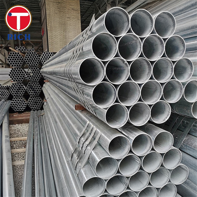 EN 10224 L235 Tubos de acero sin aleación ERW Tubos de acero galvanizados de aleación para el transporte de líquidos