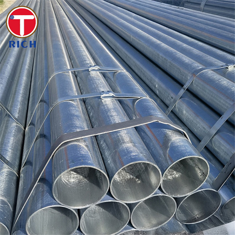 EN 10224 L235 Tubos de acero sin aleación ERW Tubos de acero galvanizados de aleación para el transporte de líquidos