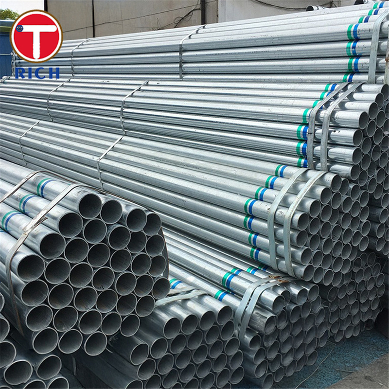 EN 10224 L235 Tubos de acero sin aleación ERW Tubos de acero galvanizados de aleación para el transporte de líquidos