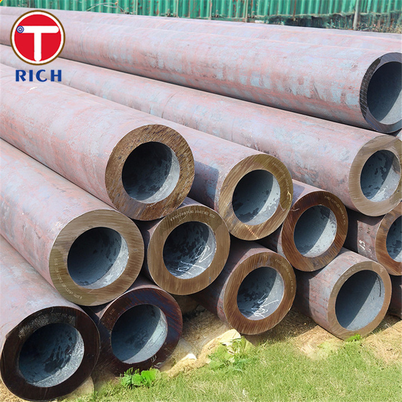 EN 10025-1 S235JR Tubo de acero estructural laminado en caliente Tubo de acero sin costuras para la fabricación mecánica