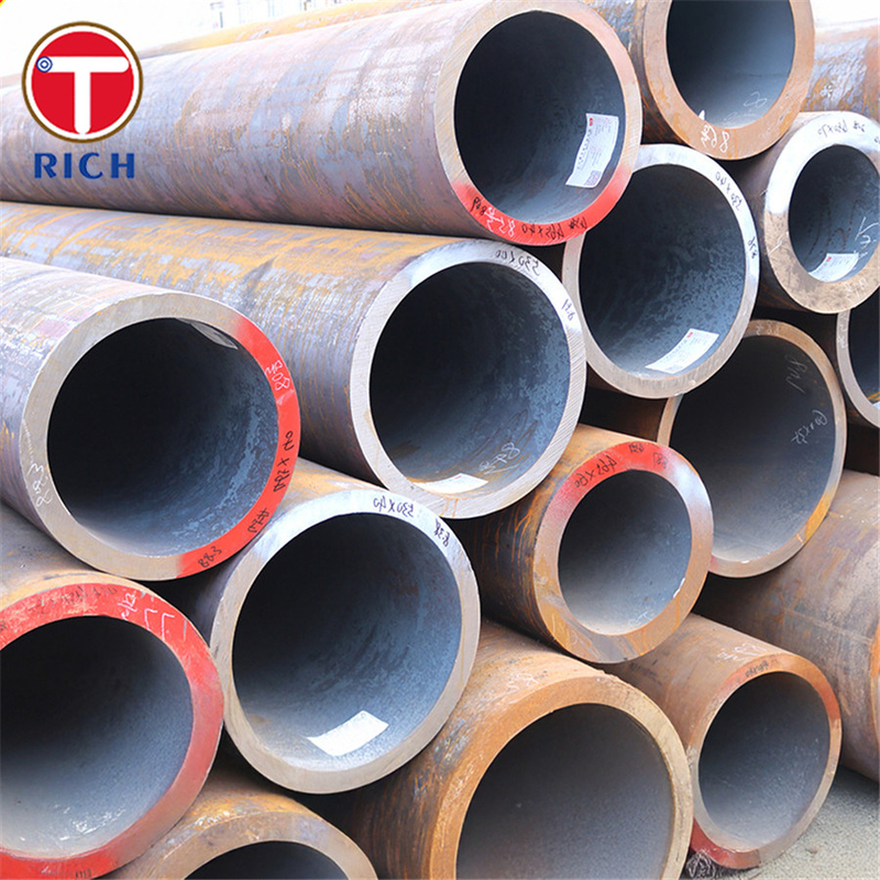 EN 10025-1 S235JR Tubo de acero estructural laminado en caliente Tubo de acero sin costuras para la fabricación mecánica