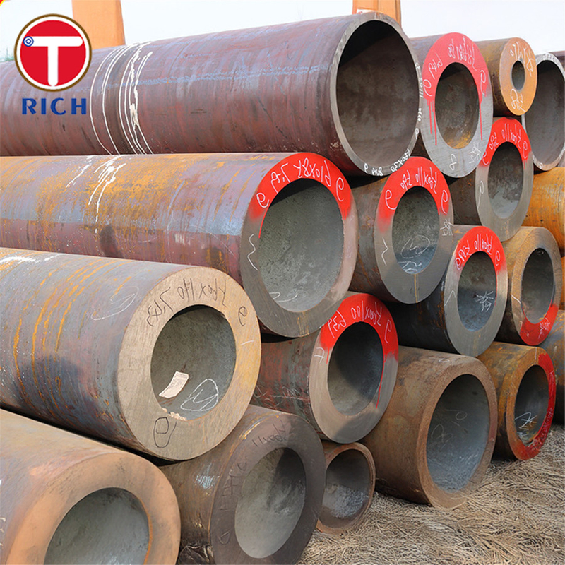 EN 10025-1 S235JR Tubo de acero estructural laminado en caliente Tubo de acero sin costuras para la fabricación mecánica