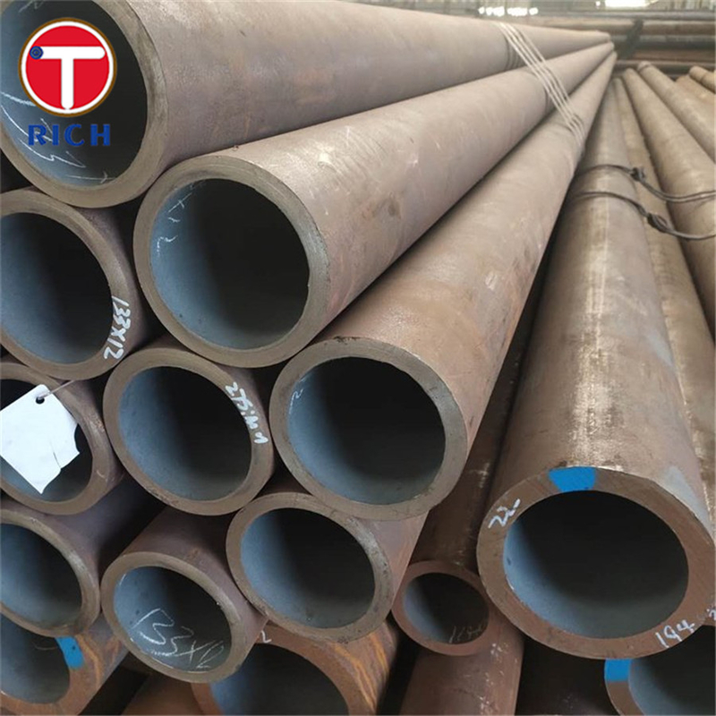 Tubo de acero estructural hueco ASTM A283 de grado C de resistencia a la tracción intermedia Tubo de acero al carbono para fabricación mecánica