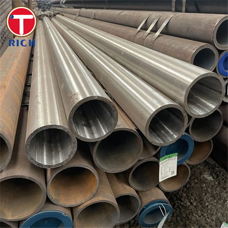 Tubo de acero estructural hueco ASTM A283 de grado C de resistencia a la tracción intermedia Tubo de acero al carbono para fabricación mecánica